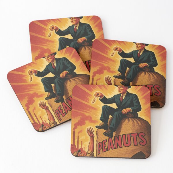 Item preview, Working for Peanuts designed and sold by Cuckoo Parrot.