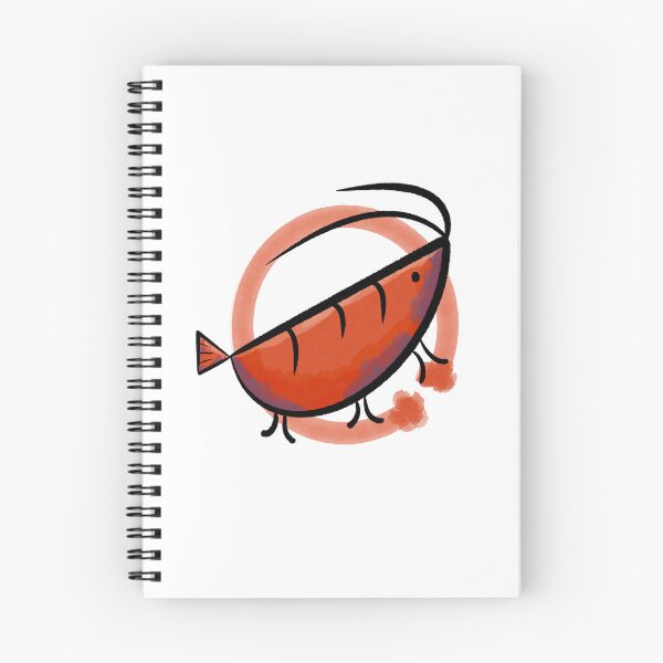 Item preview, "Brush-Stroked Shrimp" designed and sold by ShrimpDrawing.