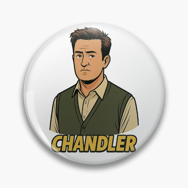 Item preview, Friends Chandler designed and sold by StickerPOP-now.
