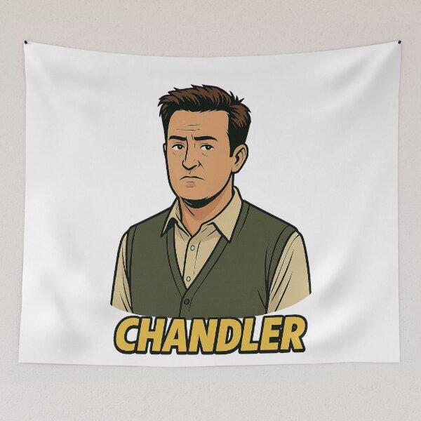 Item preview, Friends Chandler designed and sold by StickerPOP-now.