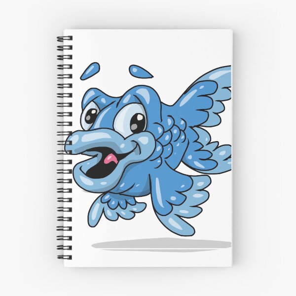 Item preview, Cute blue fish designed and sold by Pittstop.