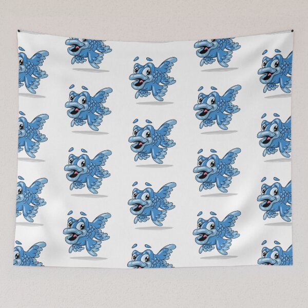Item preview, Cute blue fish designed and sold by Pittstop.