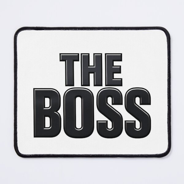 Item preview, The Boss Bold 3D Typography designed and sold by latelierdechris.
