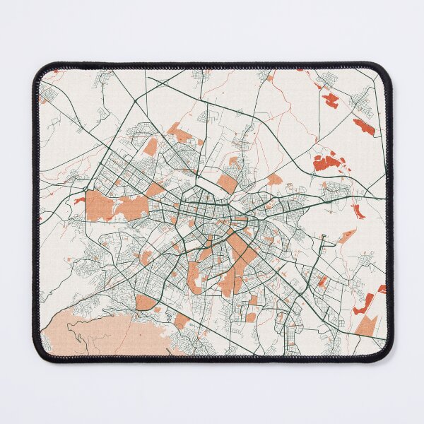 Item preview, Sofia City Map of Bulgaria - Bohemian designed and sold by deMAP.