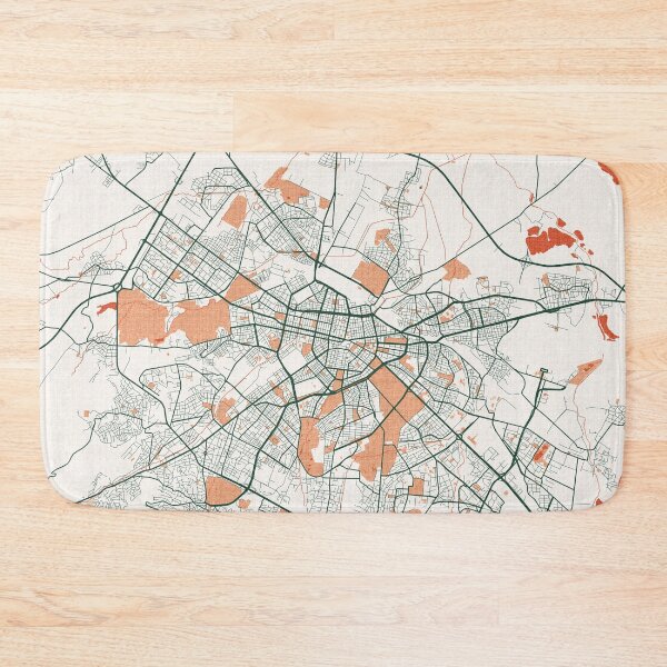 Item preview, Sofia City Map of Bulgaria - Bohemian designed and sold by deMAP.