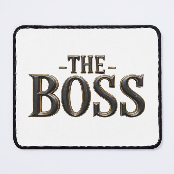 Artikelvorschau, The Boss Bold Metallic Typografie entworfen und verkauft von latelierdechris.