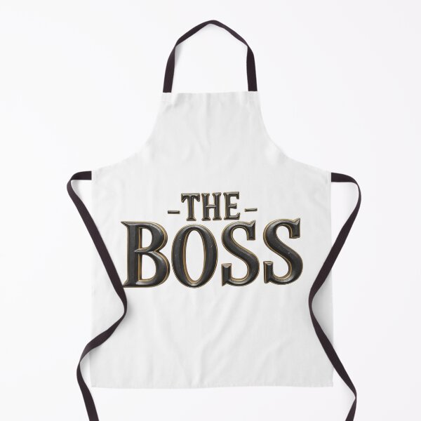 Item preview, The Boss Bold Metallic Typography designed and sold by latelierdechris.