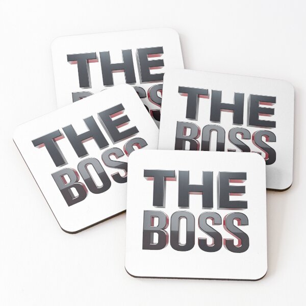 Item preview, Copy of The Boss Bold Metallic Typography designed and sold by latelierdechris.