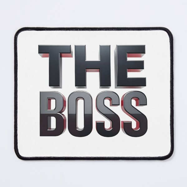 Item preview, Copy of The Boss Bold Metallic Typography designed and sold by latelierdechris.