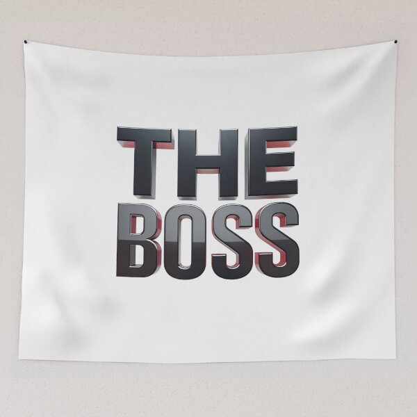 Item preview, Copy of The Boss Bold Metallic Typography designed and sold by latelierdechris.