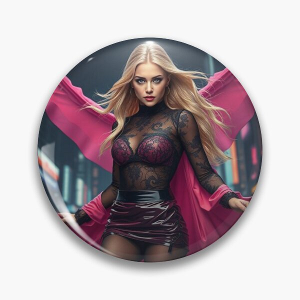 Item preview, The superheroine designed and sold by e-not-shop.