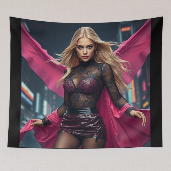 Item preview, The superheroine designed and sold by e-not-shop.