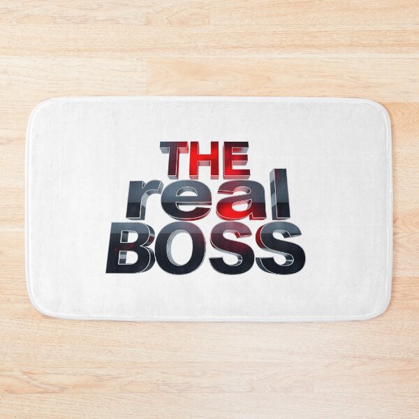 Item preview, The Real Boss Bold 3D Typography designed and sold by latelierdechris.