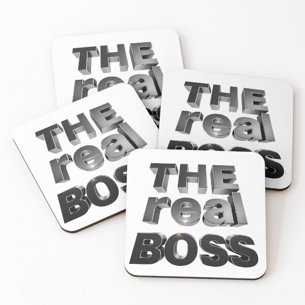 Artikelvorschau, Der wahre Boss: Eindrucksvolle metallische Typografie entworfen und verkauft von latelierdechris.