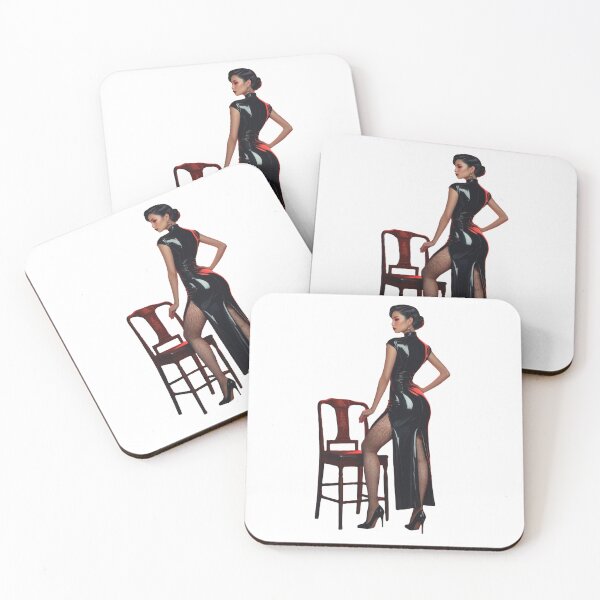 Item preview, VELVET GLARE – Cheongsam Pin-Up from Behind designed and sold by corie-noon.
