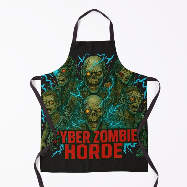Item preview, Cyber Zombie Horde: Rise of the Mechanized Undead designed and sold by Thaivi Design.