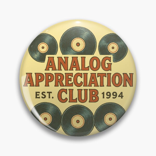 Item preview, Analog Appreciation Club  designed and sold by FrictionMaxxing.