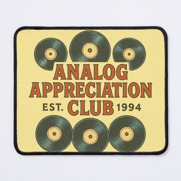 Item preview, Analog Appreciation Club designed and sold by FrictionMaxxing.