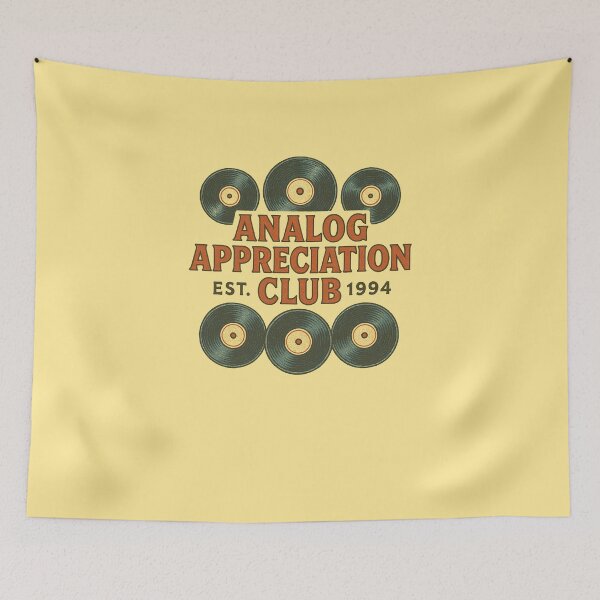 Item preview, Analog Appreciation Club  designed and sold by FrictionMaxxing.