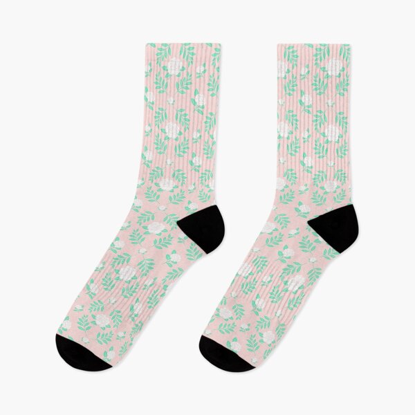 Item preview, Camellia Damask White and Peach designed and sold by SilverPegasus.
