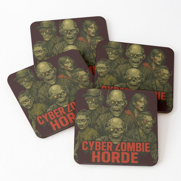 Item preview, Cyber Zombie Horde: Rise of the Mechanized Undead designed and sold by Thaivi Design.