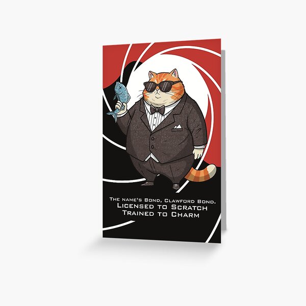 Artikel-Vorschau von Der Name ist Bond, Clawford Bond., designt und verkauft von Artworks by Lachica.