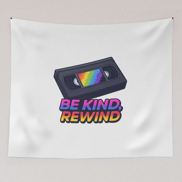 Item preview, VHS Vibes – Be Kind, Rewind Retro Tape Design designed and sold by Elias Kamstra.