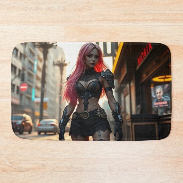 Item preview, The Cyber Girl and the Dystopian Future designed and sold by e-not-shop.