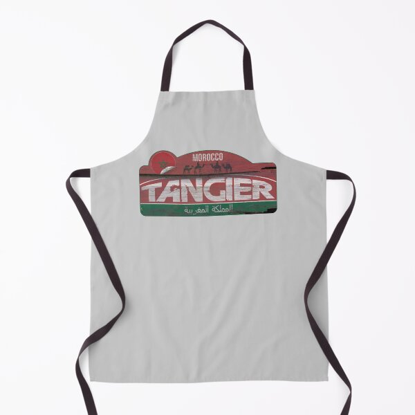 Item preview, Tangier Morocco Retro Vintage Wood effect Sticker T-Shirt 01 designed and sold by OuterShellUK.