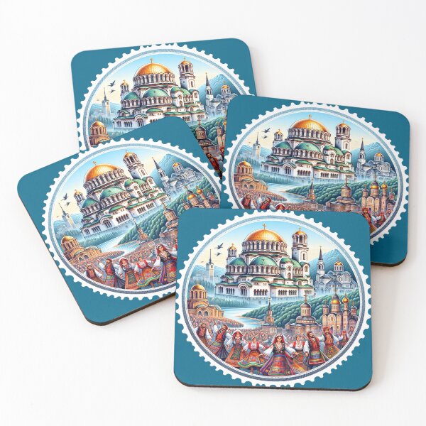Item preview, Round Stamp of Bulgaria designed and sold by StampGPT.