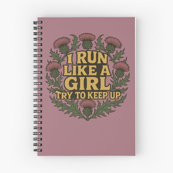 Item preview, I run like a girl try to keep up designed and sold by FrictionMaxxing.