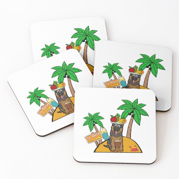 Item preview, Cute Guard Dog is stranded on a deserted island designed and sold by Pet Station.
