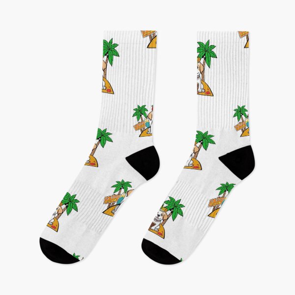 Item preview, Funny Happy Dog is stranded on a deserted island designed and sold by Pet Station.