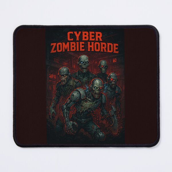 Item preview, Cyber Zombie Horde: Rise of the Mechanized Undead designed and sold by Thaivi Design.