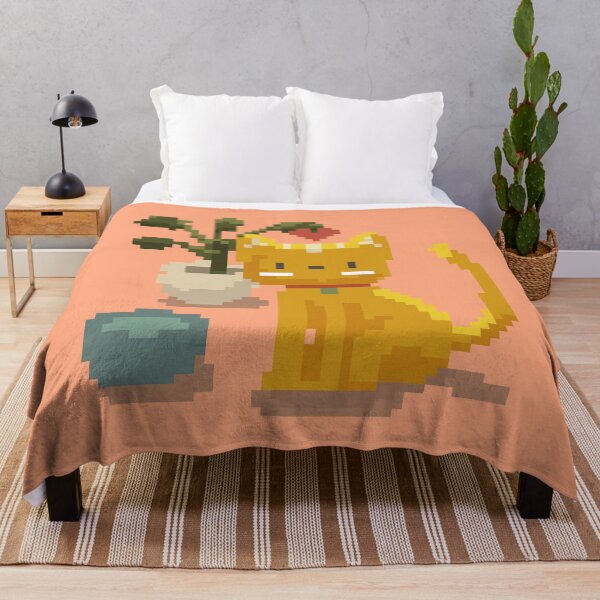 Item preview, Pixel Kitty at Home designed and sold by Lorajean Gudmundsen.