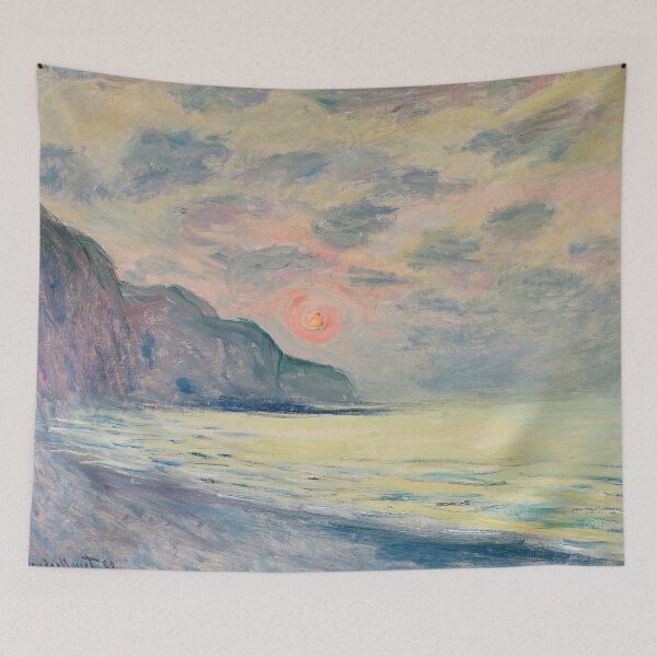 Item preview, Soleil couchant, temps brumeux, Pourville designed and sold by Craphe.