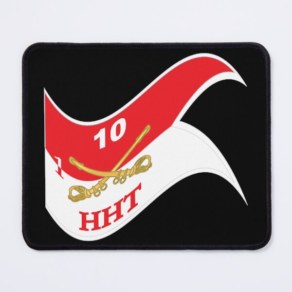 Artikelvorschau, Armee - HHT - 1. Schwadron - 10. Kavallerie-Guidon - Winken X 300 entworfen und verkauft von Military Insignia Products.