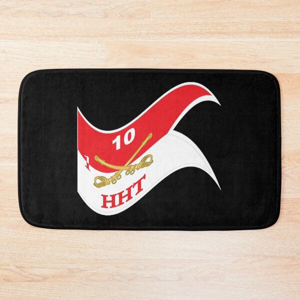 Artikelvorschau, Armee - HHT - 1. Schwadron - 10. Kavallerie-Guidon - Winken X 300 entworfen und verkauft von Military Insignia Products.