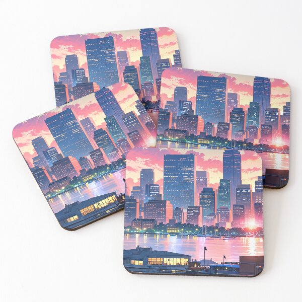 Item preview, Nightlife Boston - Massachusetts, USA designed and sold by Worldscape Wonders.