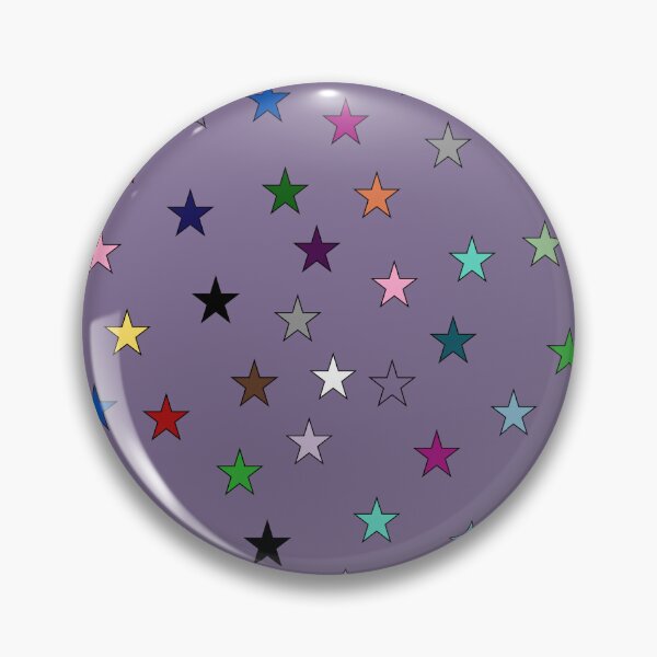 Item preview, Rainbow Stars (Purple) designed and sold by Snowroseblossom.