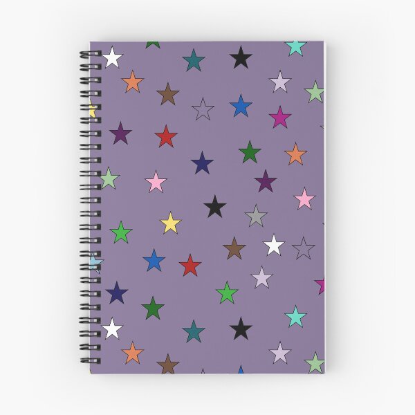 Item preview, Rainbow Stars (Purple) designed and sold by Snowroseblossom.