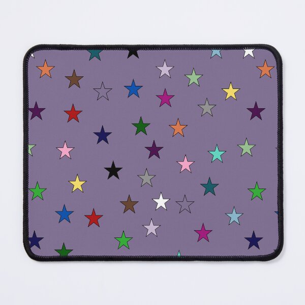Item preview, Rainbow Stars (Purple) designed and sold by Snowroseblossom.