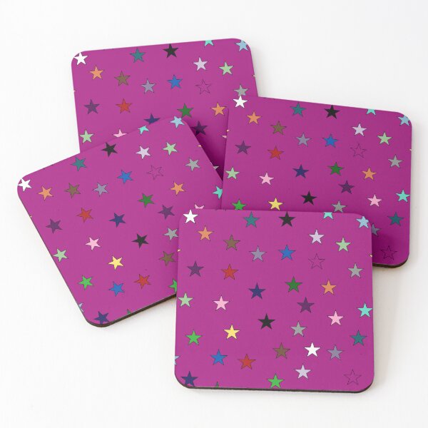 Item preview, Rainbow Stars (Berry) designed and sold by Snowroseblossom.