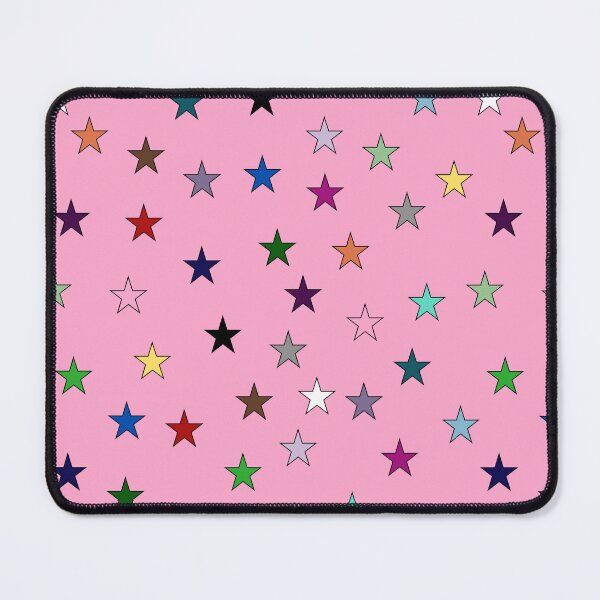 Item preview, Rainbow Stars (Pink) designed and sold by Snowroseblossom.
