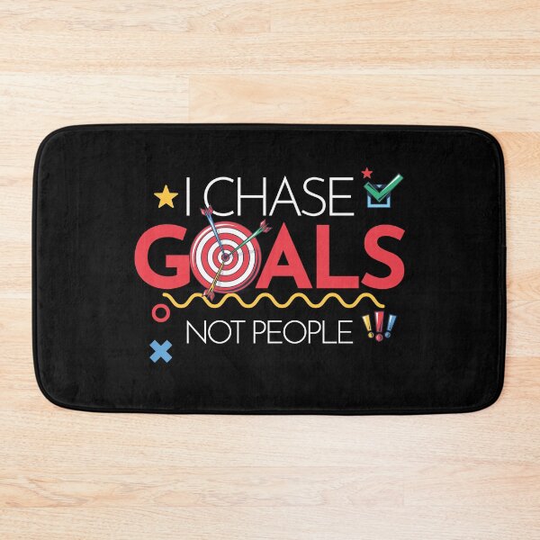 Item preview, I Chase Goals Not People Motivational designed and sold by smartrocket.