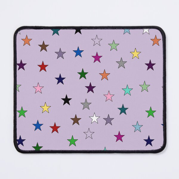 Item preview, Rainbow Stars (Lavender) designed and sold by Snowroseblossom.