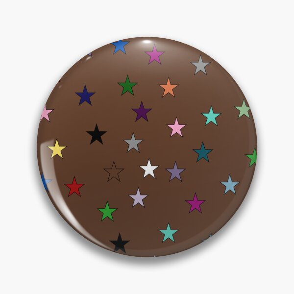 Item preview, Rainbow Stars (Brown) designed and sold by Snowroseblossom.