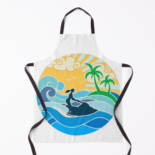 Item preview, Jet Ski and the Sea designed and sold by Jaudaux Designs.