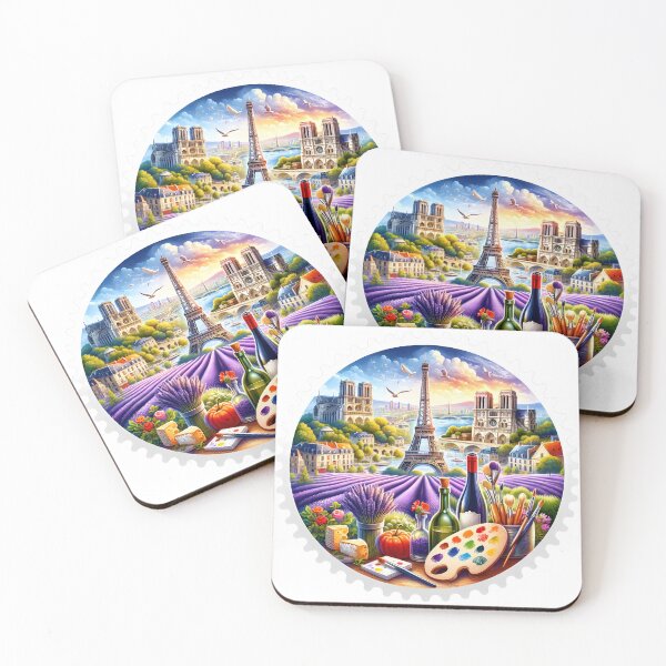 Item preview, Round Stamp of France designed and sold by StampGPT.