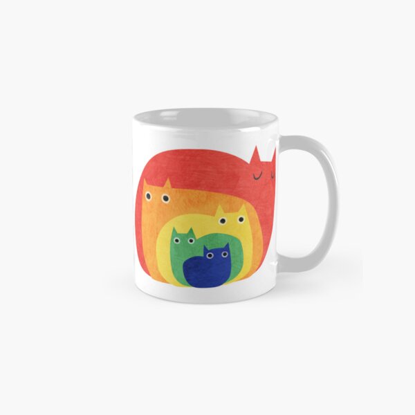 Artikel-Vorschau von Rainbow Cat Pride Art – Farbenfrohe, mutige Katzenillustration, designt und verkauft von PlanetCatArt.